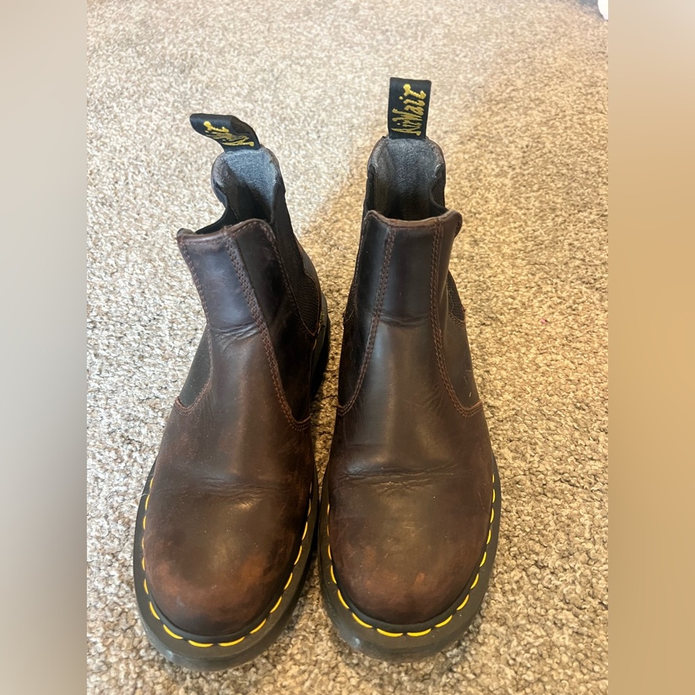 Dr Marten brown Chelsea boots Size 8/39 Winterized version